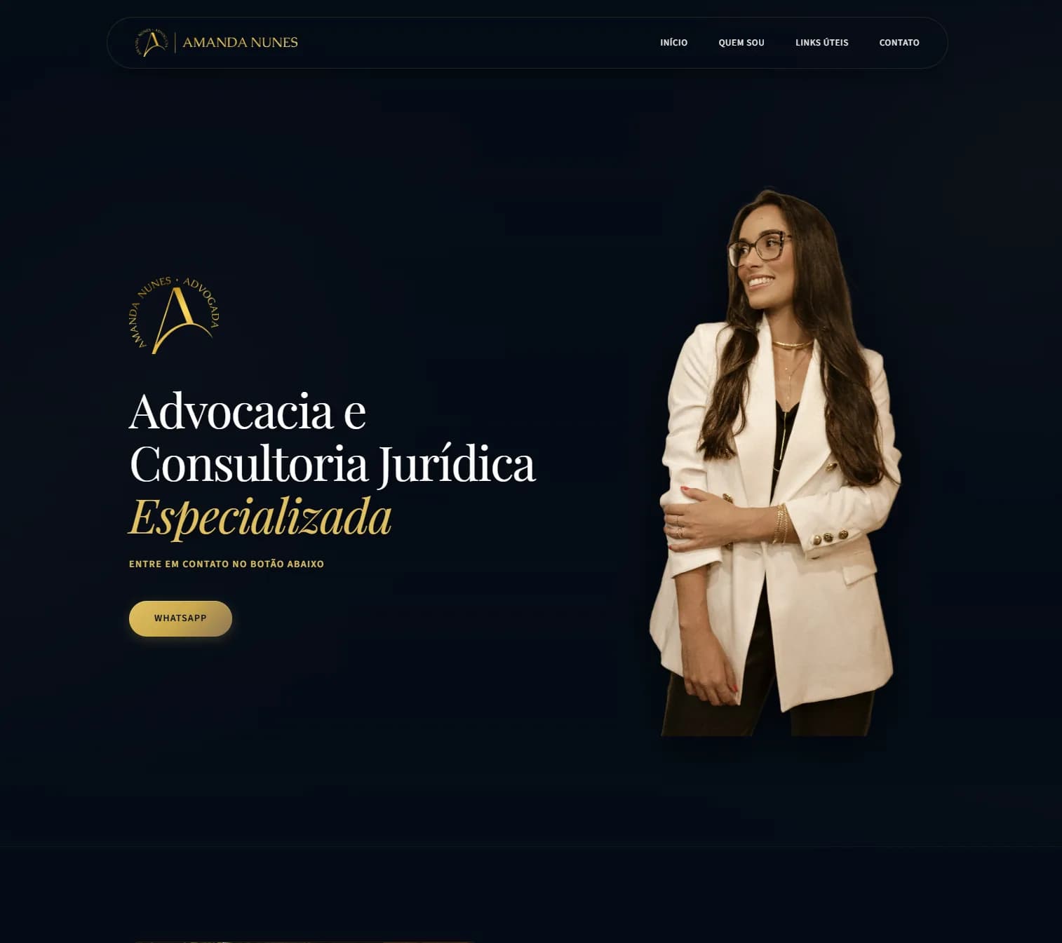 Amanda Nunes - Construção de Sistemas Corporativos para Advogados